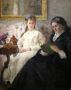 Berthe Morisot Mother and Sister of the Artist Spain oil painting artist